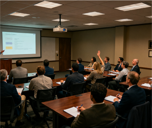 Liberal Alliance logo with building